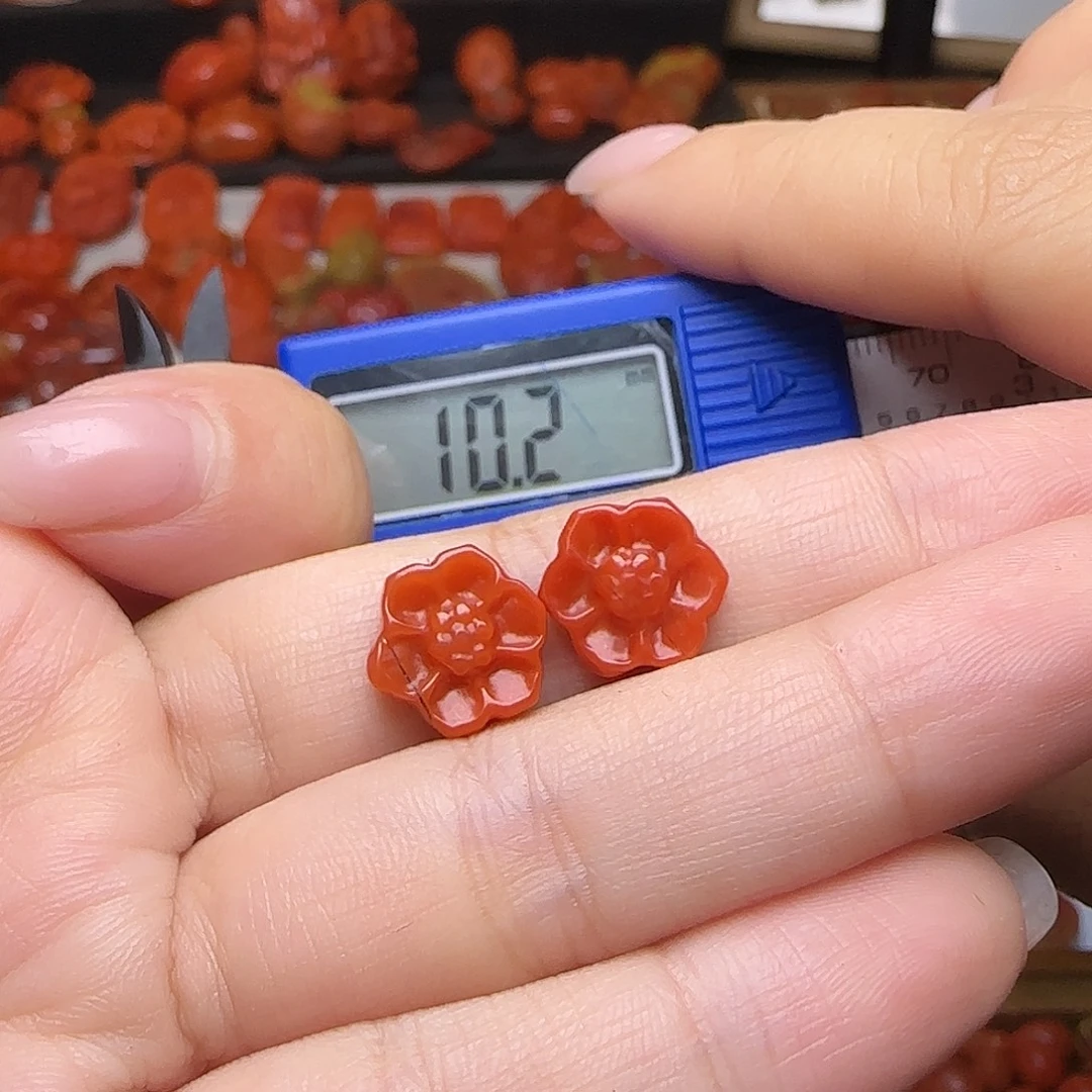 南红玛瑙未镶嵌吊坠(不含链)