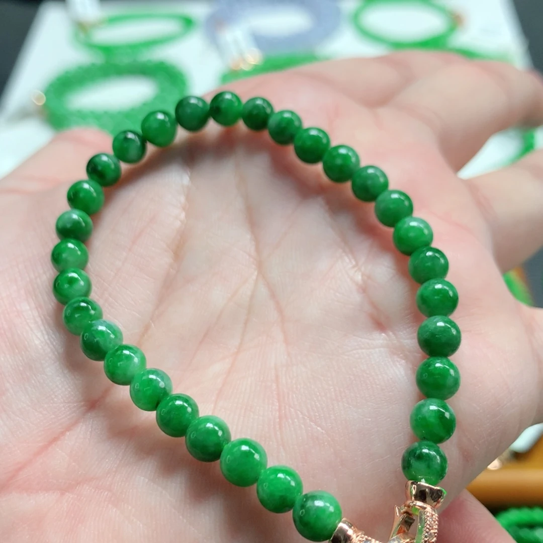翡翠未镶嵌手链翡翠