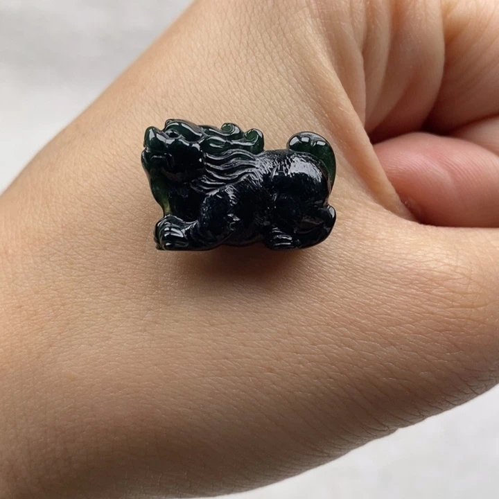 【闪购商品】翡翠颈饰未镶嵌貔貅