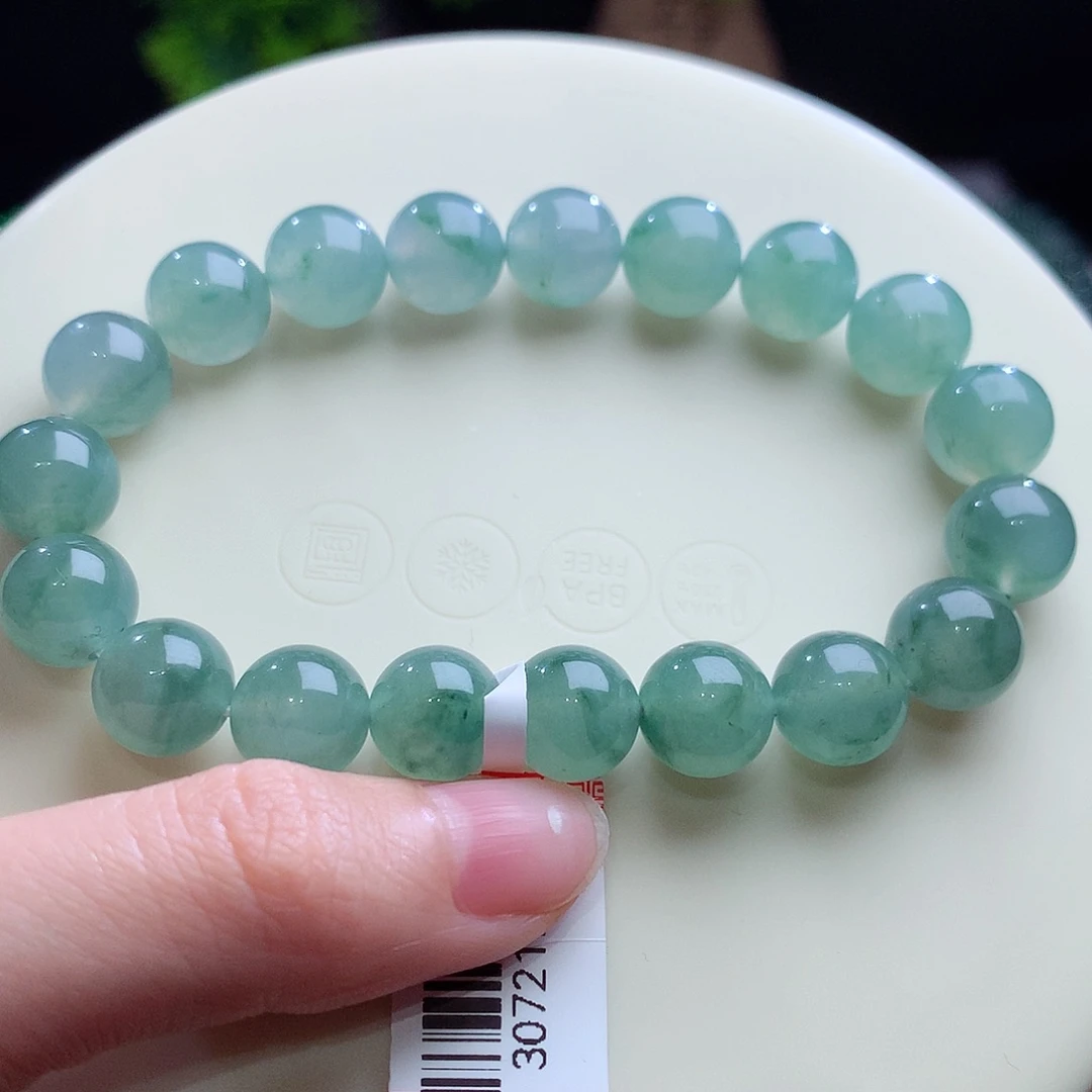 翡翠未镶嵌手串卡10