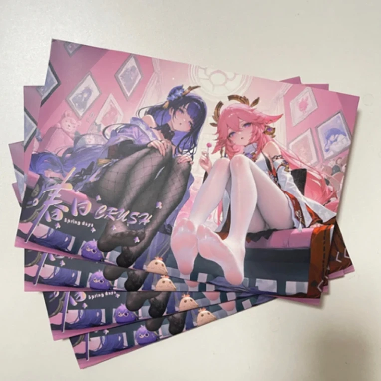 【春日 Crush】 二次元动漫纸质收藏卡盲盒