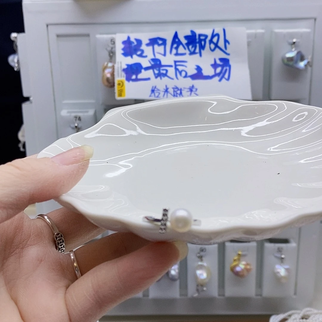 颈饰合金淡水珍珠