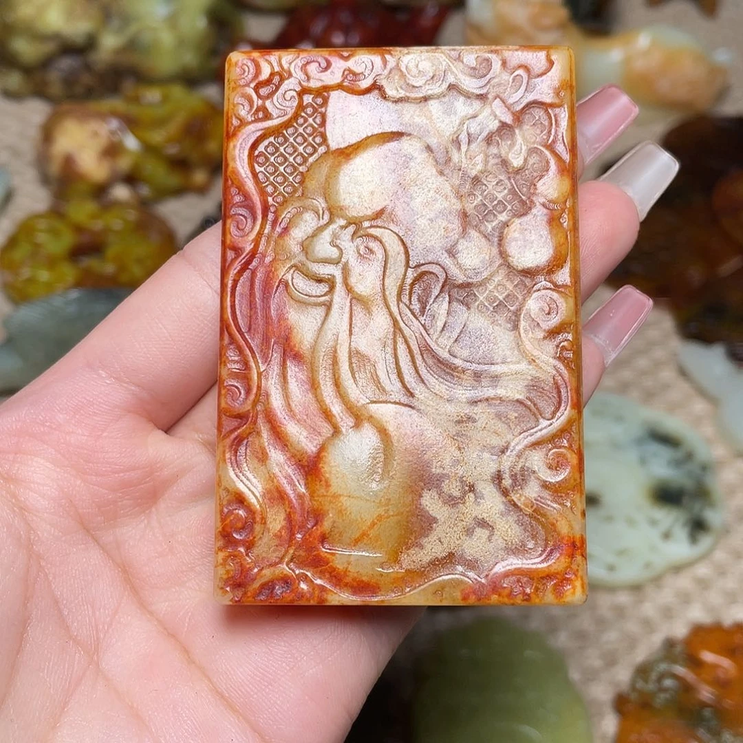 蛇纹石玉未镶嵌如图