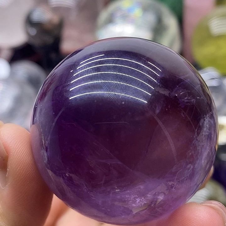 水晶珠宝半成品未镶嵌541紫水晶
