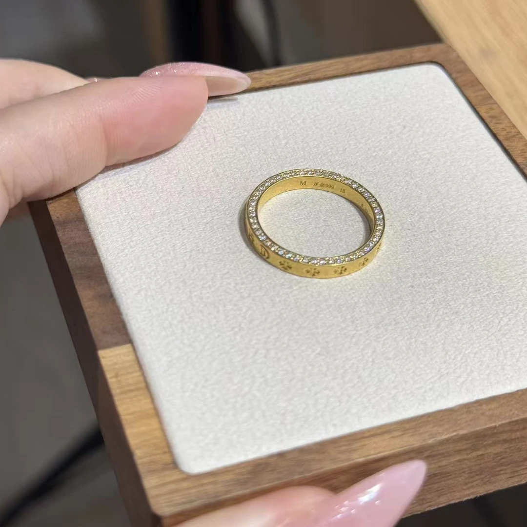 足金精品工艺戒指