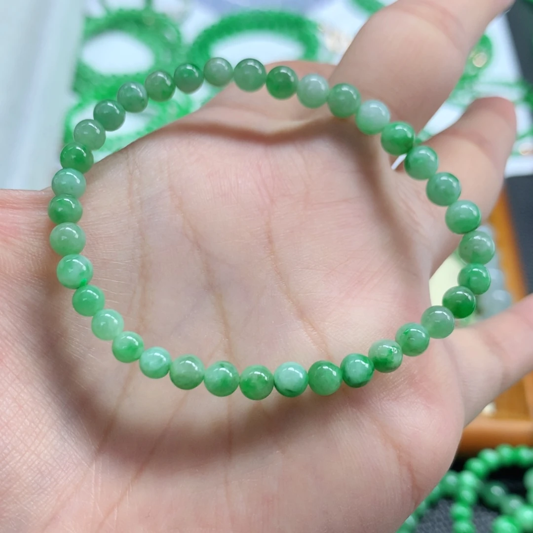 翡翠未镶嵌手链翡翠