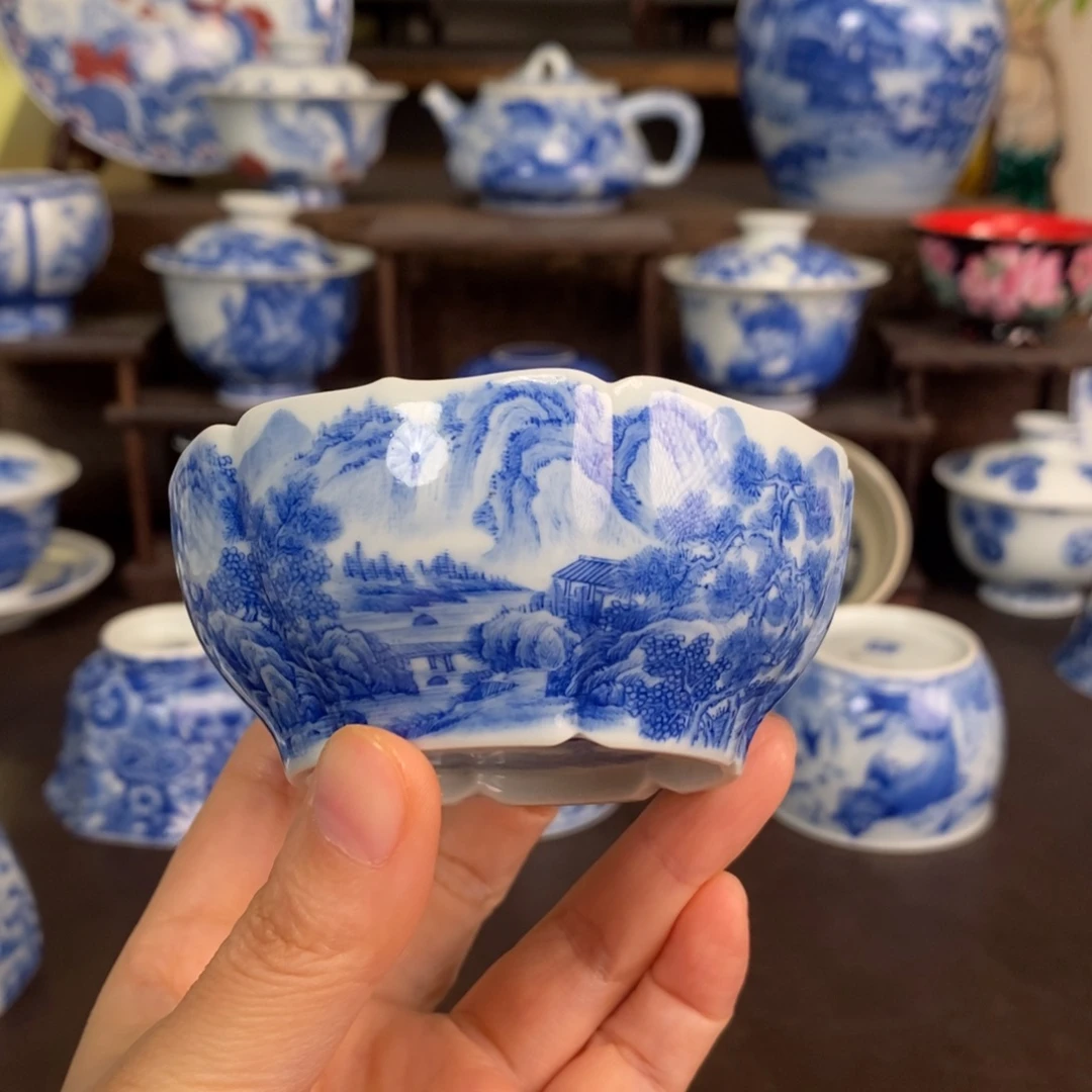 景德镇陶瓷手工手绘