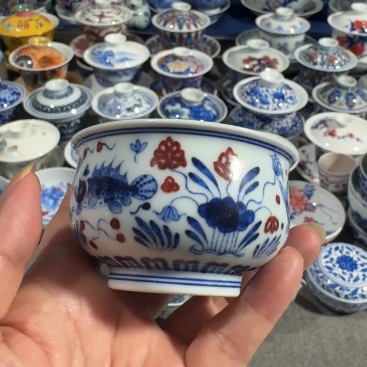 景德镇手工手绘杯