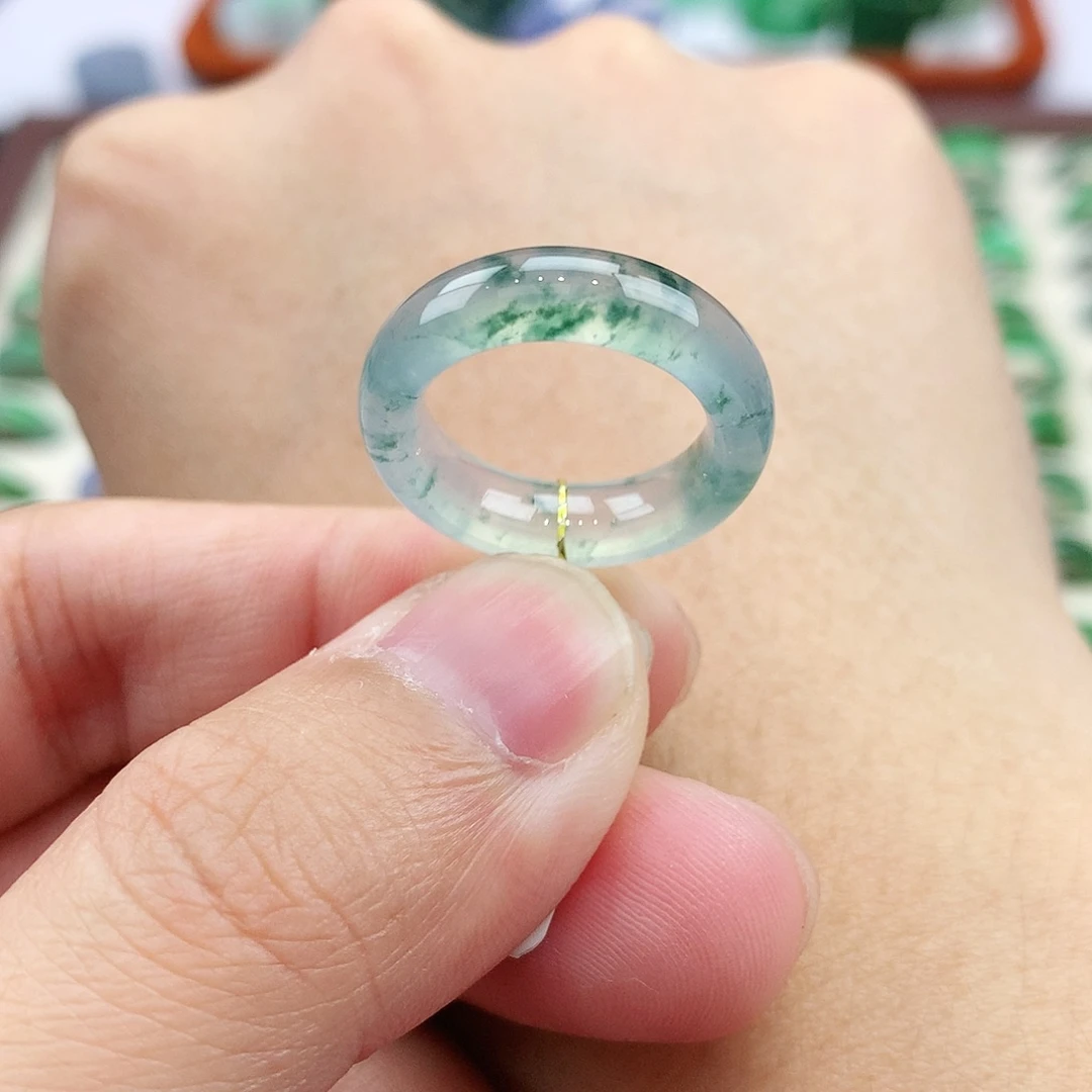未镶嵌戒指翡翠9号