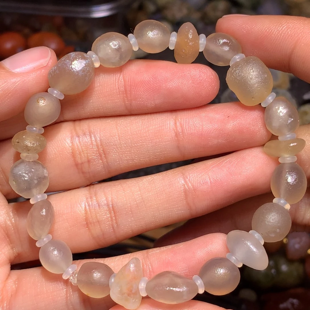 未镶嵌玛瑙/玉髓珠宝半成品