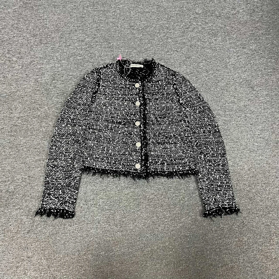 99新 Balenciaga/巴黎世家 巴黎世家 小香风外套