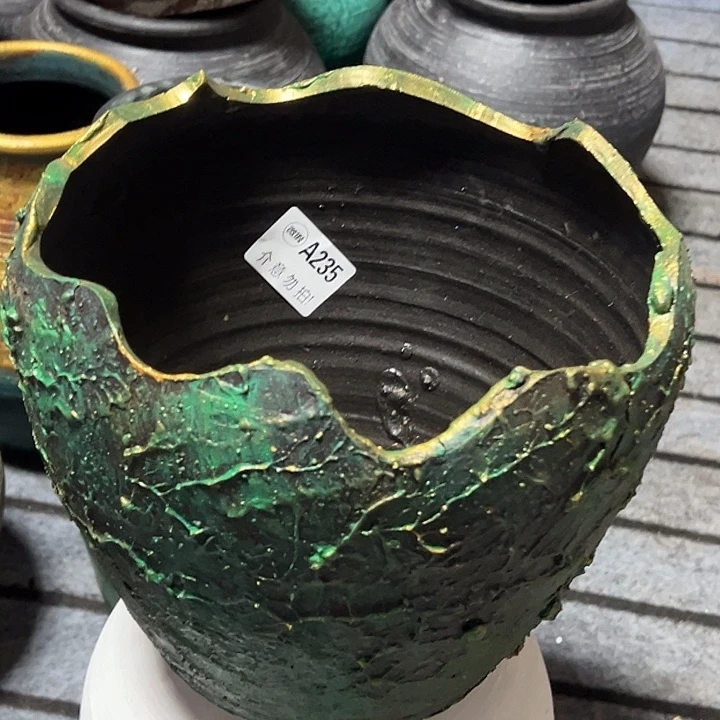 235瑕疵带孔高18口21