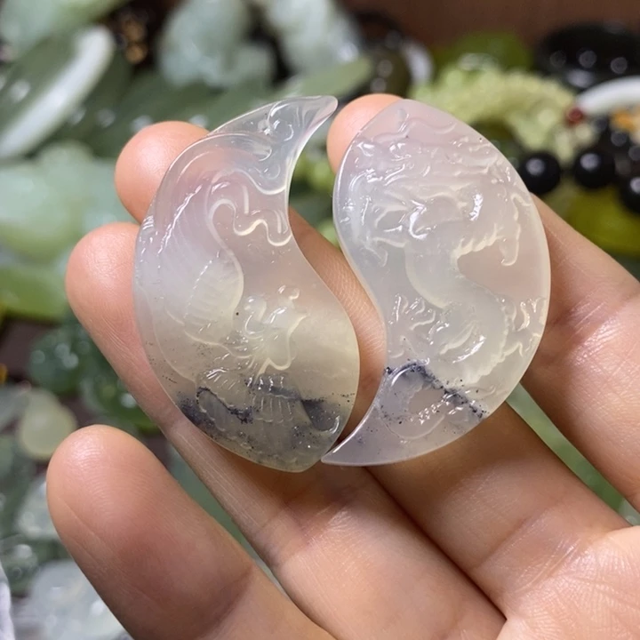 岫玉岫玉挂件未镶嵌