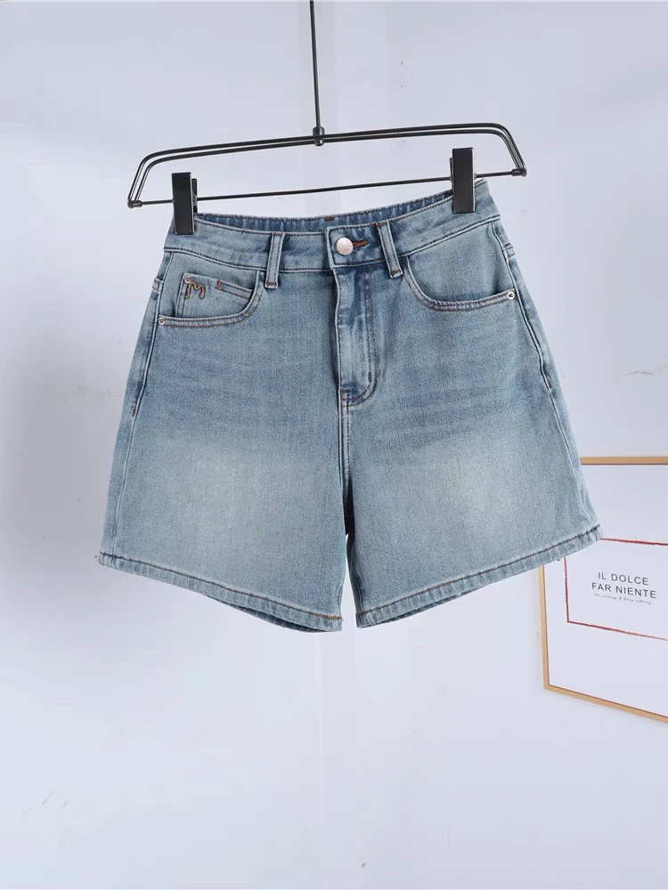 【云云精选】1123 夏季刺绣牛仔短裤