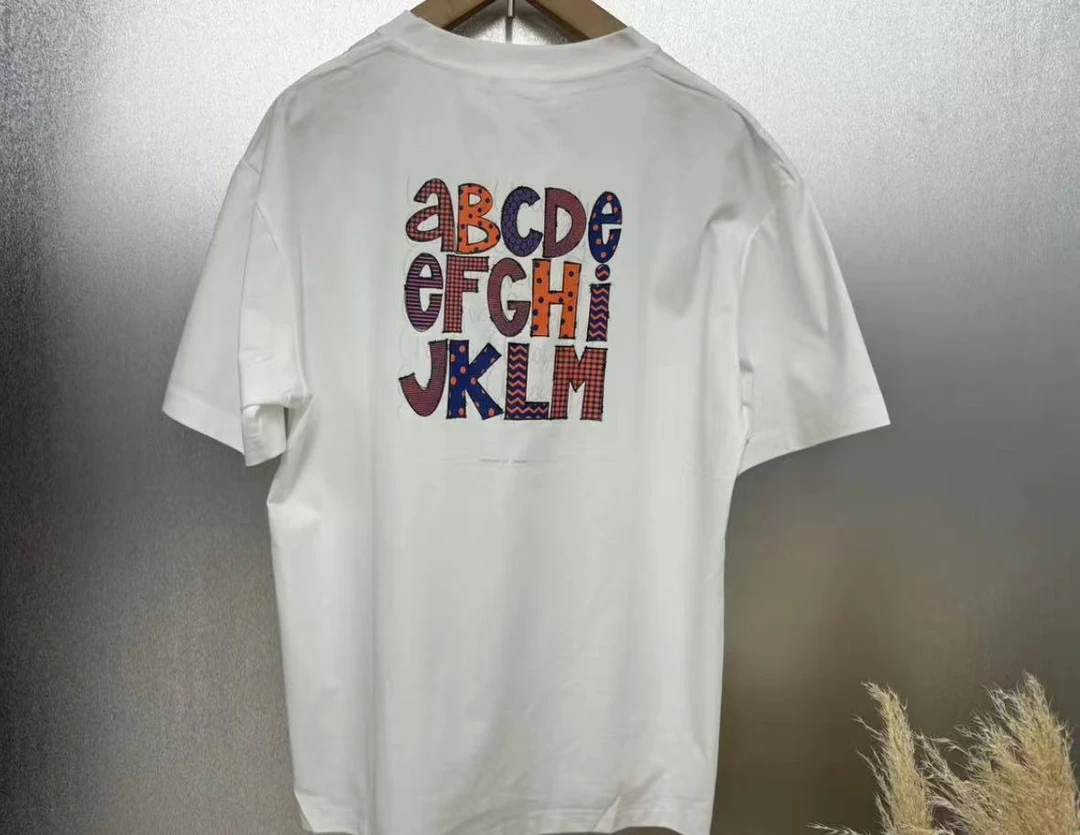 《白色》小众设计时尚潮流短T-3028