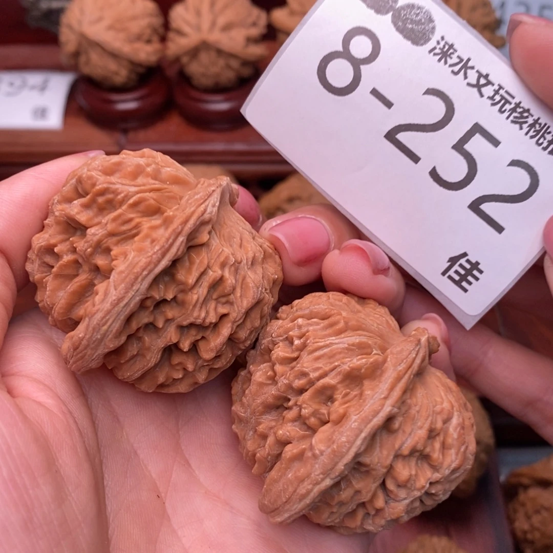 文玩核桃把件45四座楼