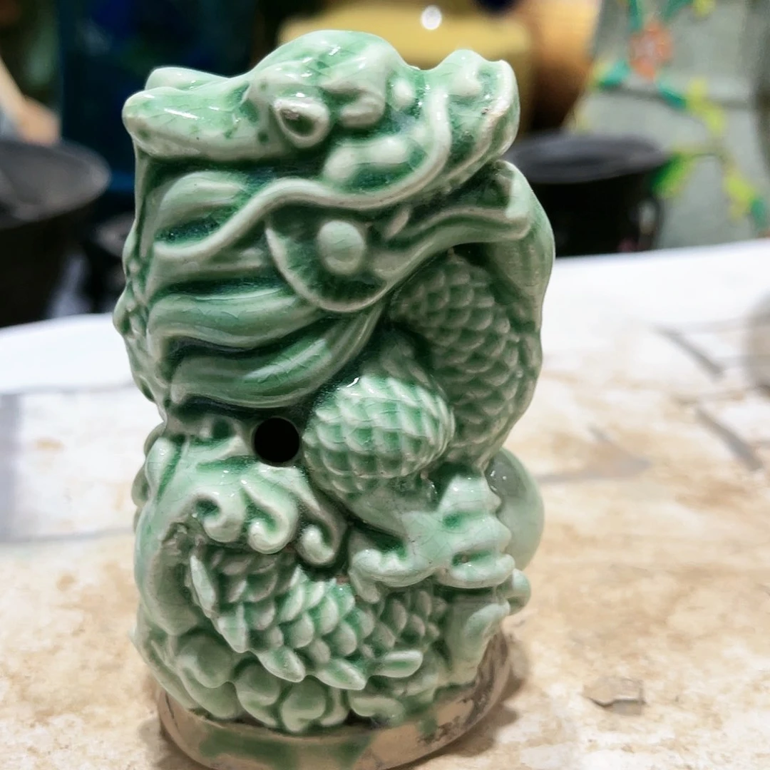 瓦当摆件摆件茶桌茶台陶瓷