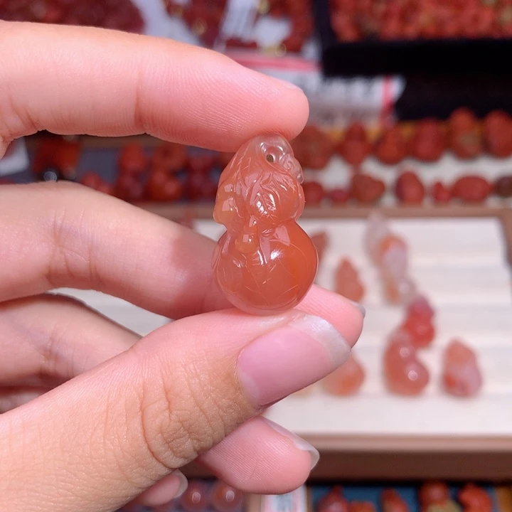 ****悦南红玛瑙未镶嵌南红葫芦2