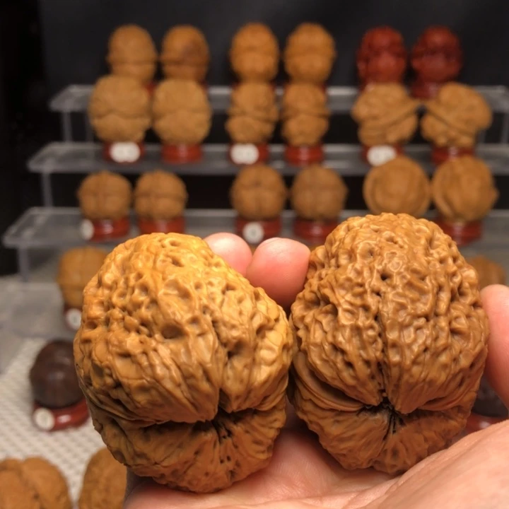 文玩核桃把件15虎头蟾