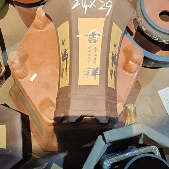 宜兴紫砂花盆清仓处理