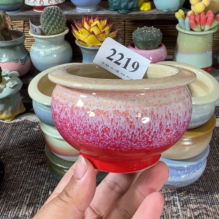 口6 手工花盆满30包邮