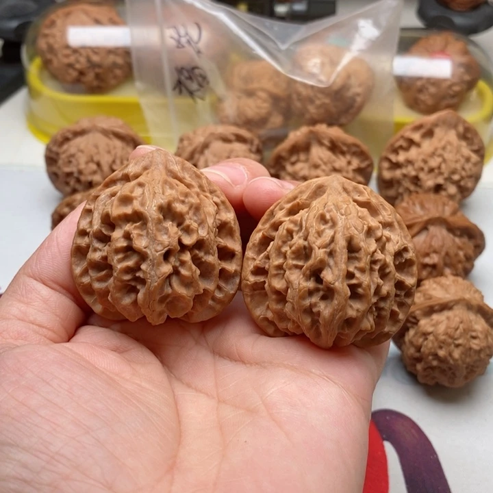 文玩核桃吊坠文*苹果