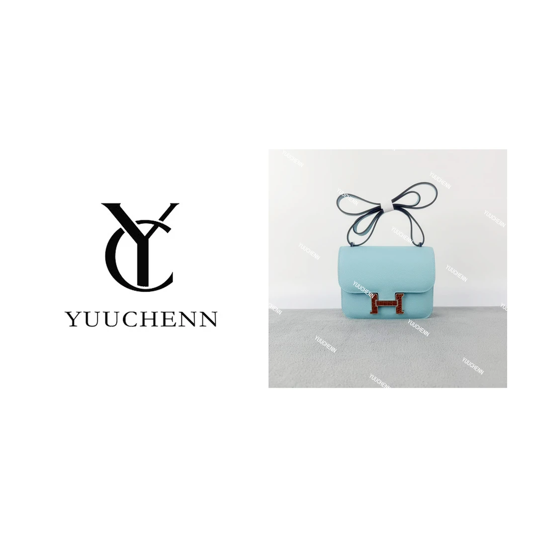 YUUCHENN/【康康】进口鳄鱼皮+牛皮19cm HH6794
