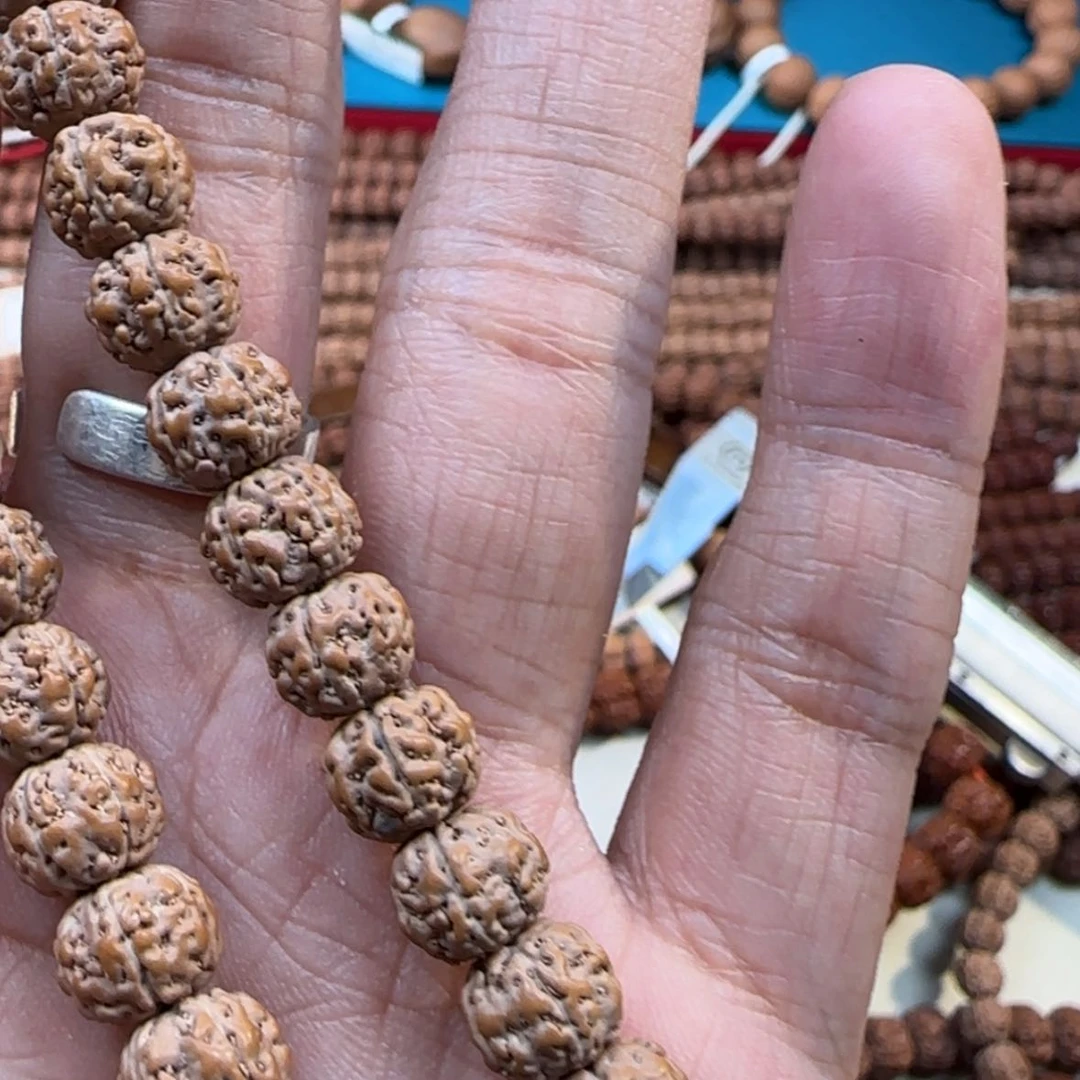 【闪购商品】金刚菩提吊坠晚*安闷墩龙