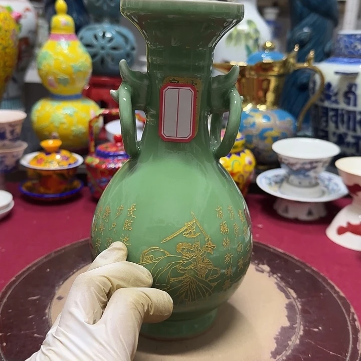 摆件工艺品瓷片装饰