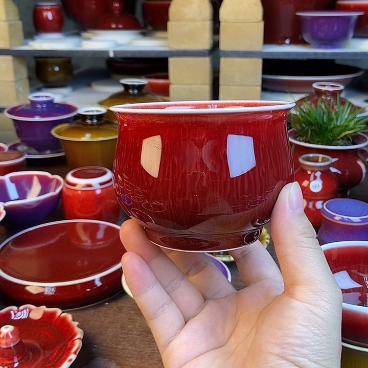 陶瓷景德镇名陶坊原矿郎红