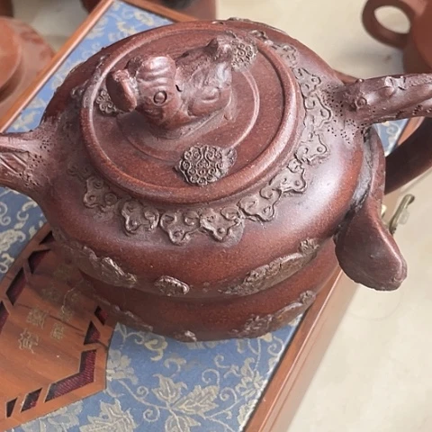 茶壶紫砂真好紫砂壶大家都知道，