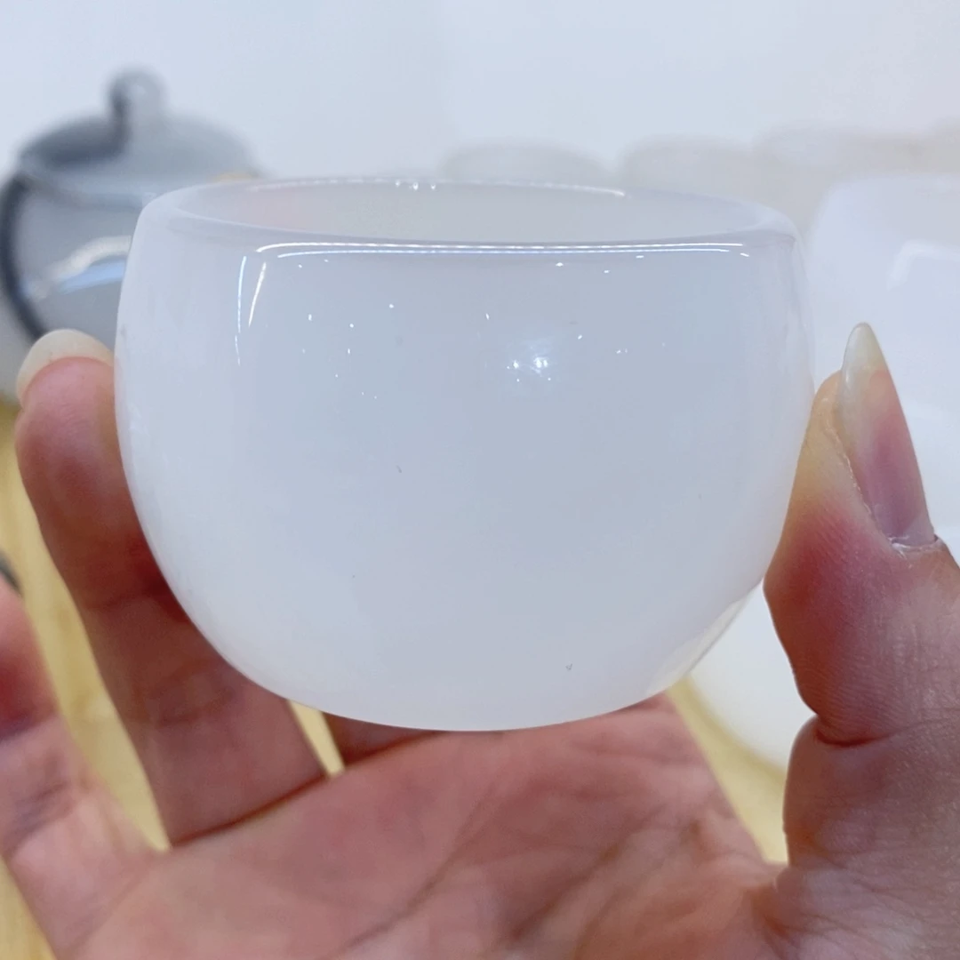 白玉琉璃客杯客杯