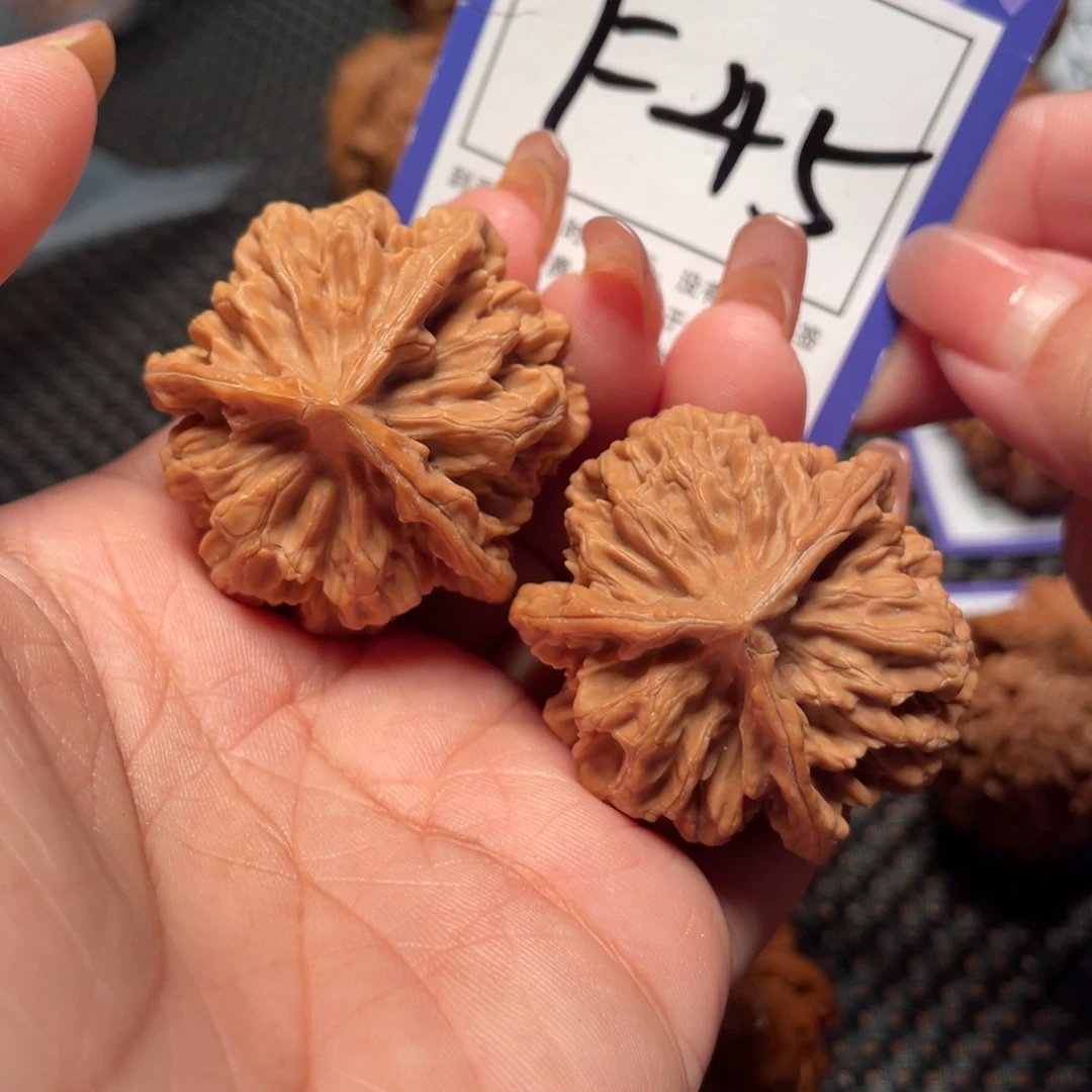 桃核把件45号帝王三棱39
