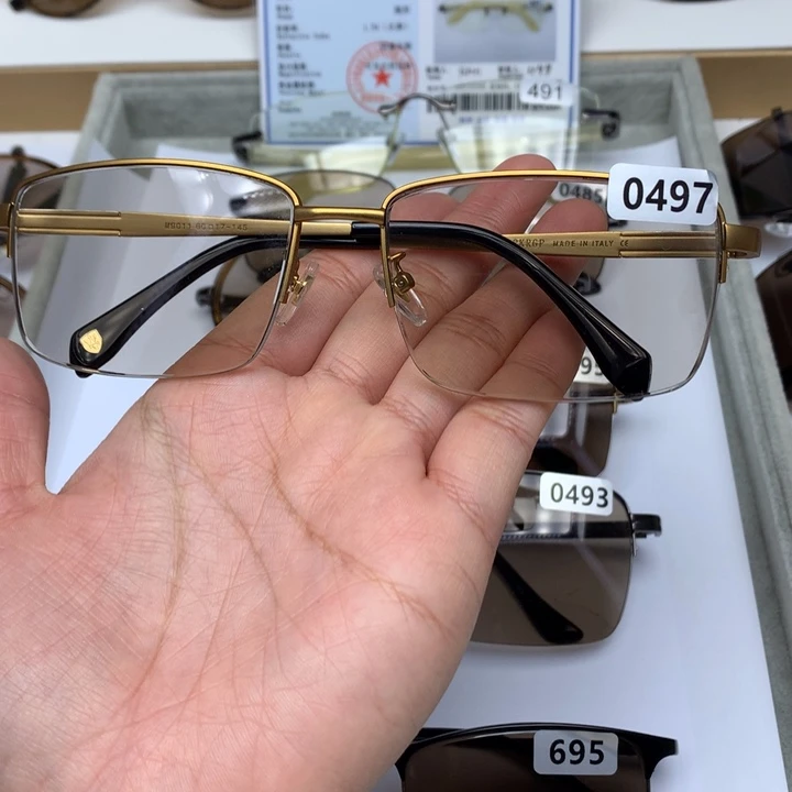 一体款半框冰糖0497