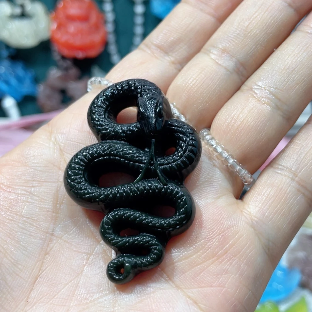 【闪购商品】未镶嵌岫玉颈饰14项链