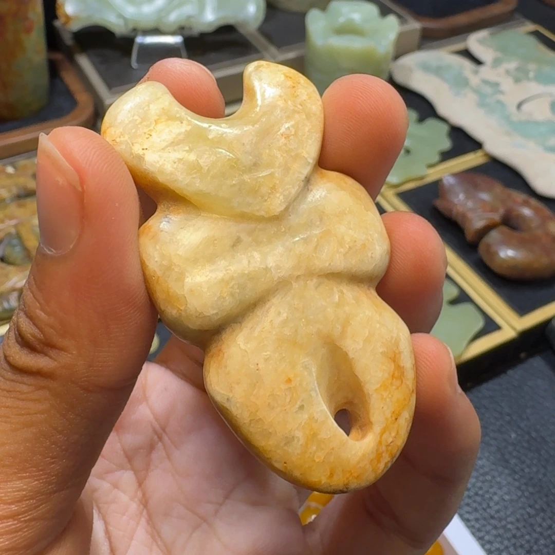 玉玉摆件神人器形件