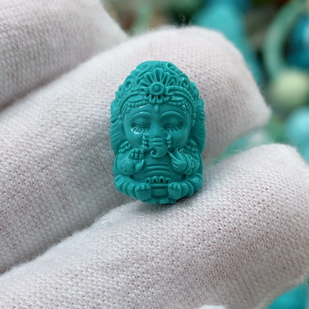 绿松石珠宝奇石未镶嵌