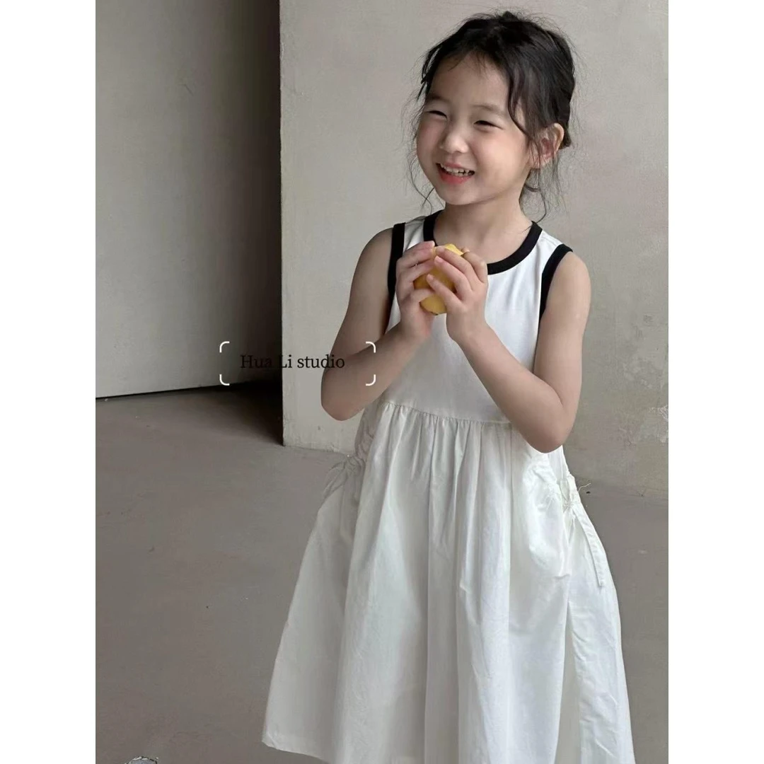 针织背心连衣裙子 8042