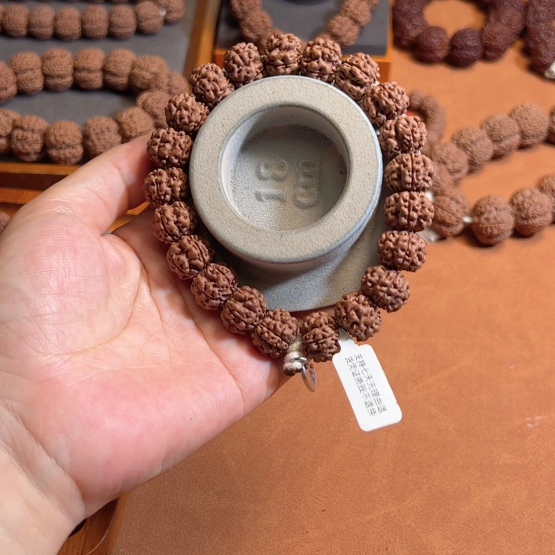 金刚菩提手串15梅花一号平头梅花金刚菩提手串