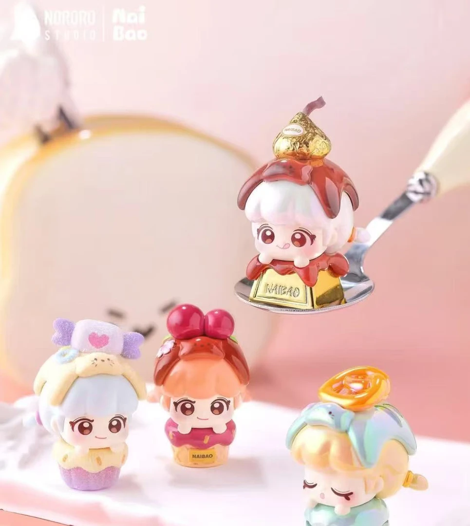 【小藤拆袋】奶宝喵呜茶话会系列盲袋潮玩盲盒盲袋萌粒公仔