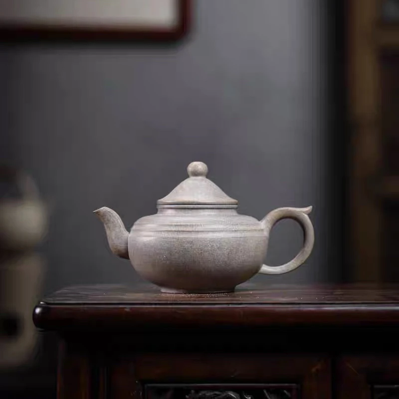 丁善民紫砂蓑笠壶