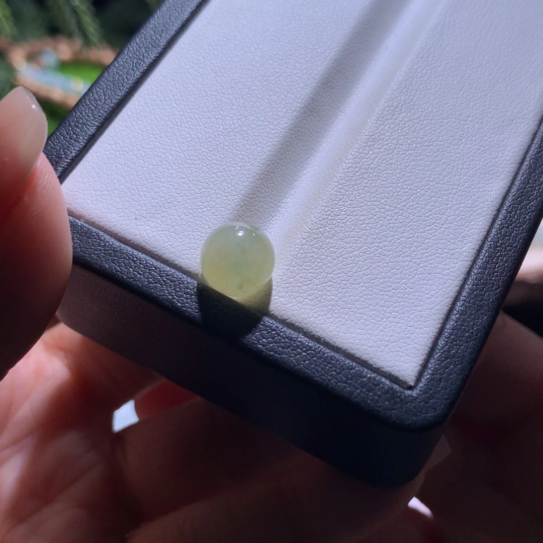 翡翠散珠特价黄加绿卡9.2