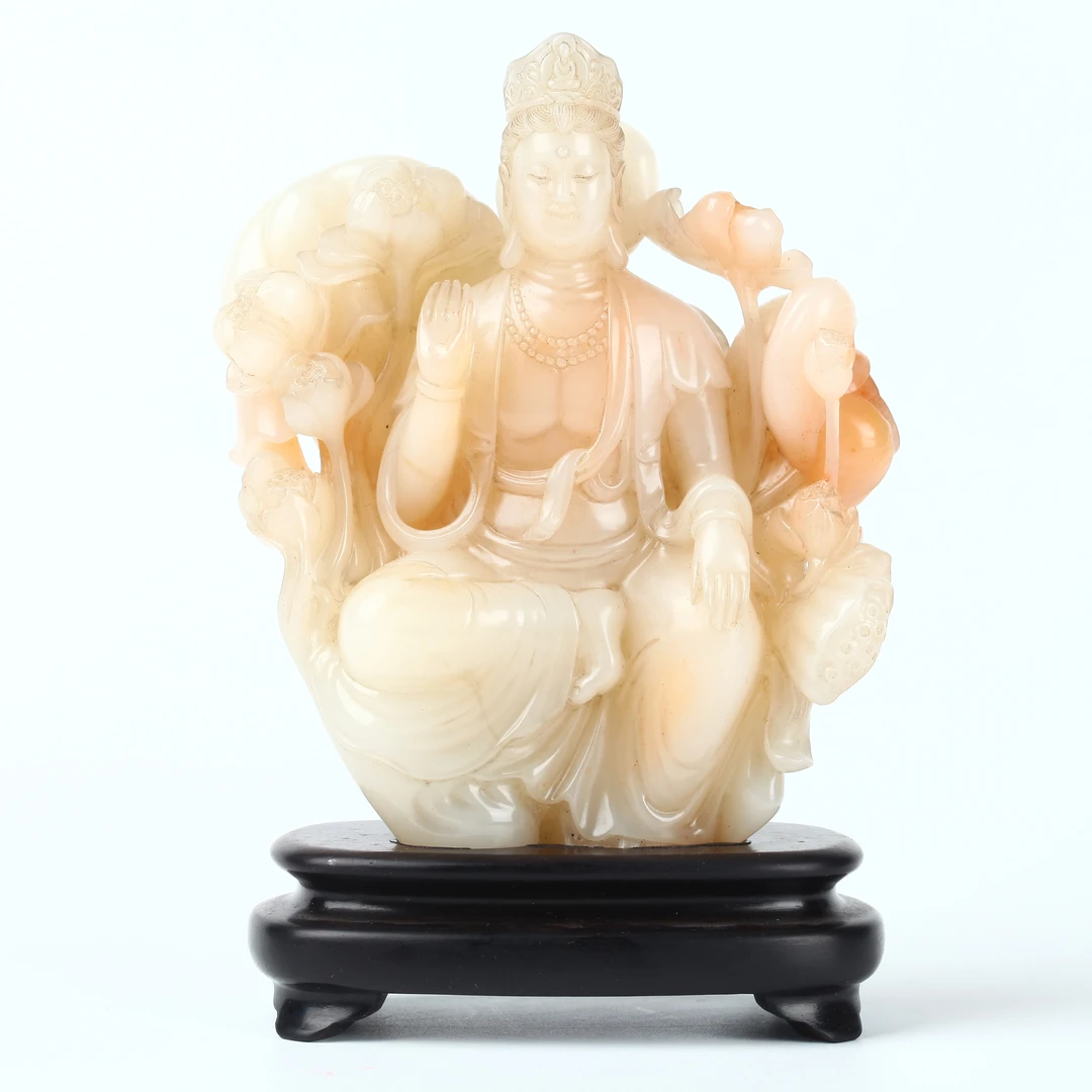 13409、当代 回流二号矿观音摆件【当代拍卖】