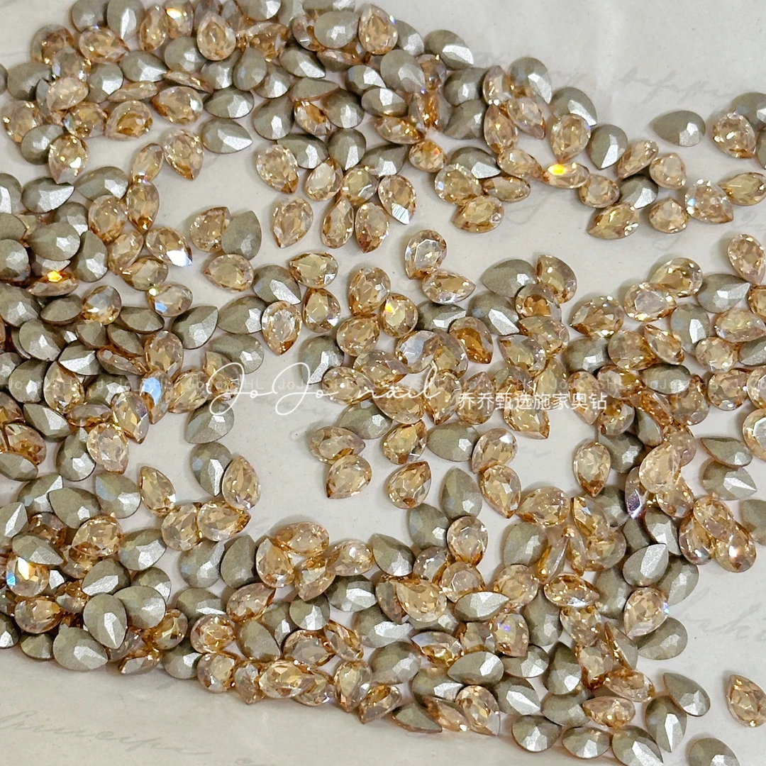 4320水滴 尖底异型 施华洛水晶 DIY手工美甲钻 奥地利超闪水晶