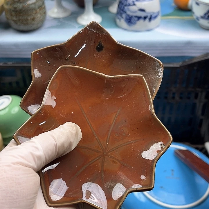 瓷片?***花英歌瓷器满19.9包邮