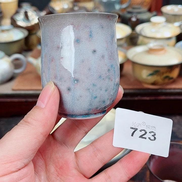 沁庐柴窑古法柴烧全手工茶具