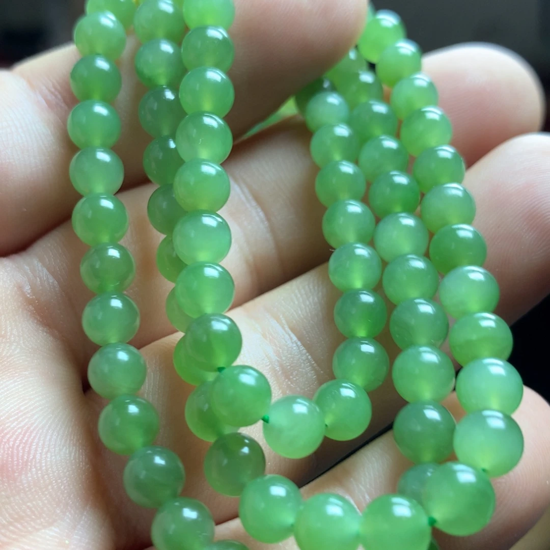 【闪购商品】颈饰未镶嵌和田玉（碧玉）