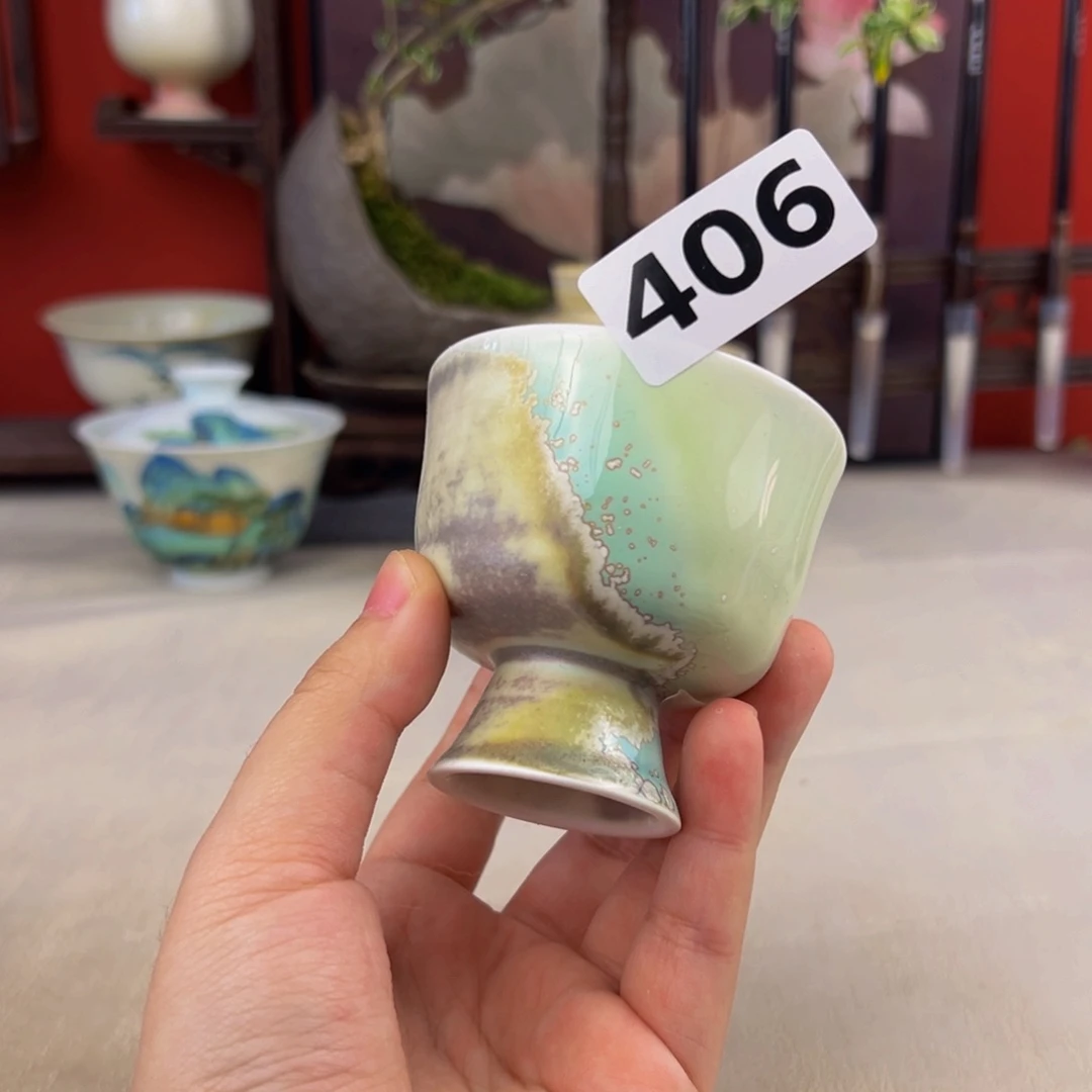 杯子纯手工柴烧主人杯