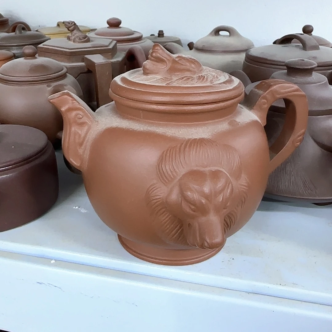 茶壶紫砂宜兴紫砂壶瑕疵处理