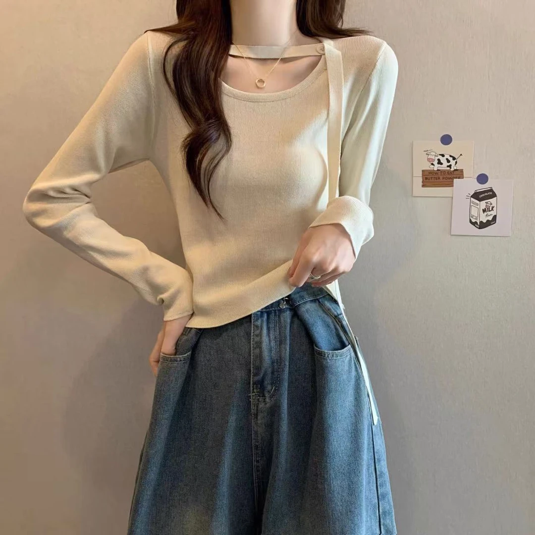 【YZ•衣系列】NN703-时尚女装设计感T恤显瘦百搭韩版